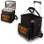 Washington Commanders Cellar 6-Bottle Wine Carrier & Cooler Tote with Trolley, (Black with Gray Accents)