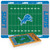 Detroit Lions Football Field Icon Glass Top Cutting Board & Knife Set, (Parawood & Bamboo)