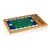 Indianapolis Colts Football Field Icon Glass Top Cutting Board & Knife Set, (Parawood & Bamboo)