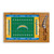 Los Angeles Chargers Football Field Icon Glass Top Cutting Board & Knife Set, (Parawood & Bamboo)
