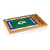 Los Angeles Rams Football Field Icon Glass Top Cutting Board & Knife Set, (Parawood & Bamboo)