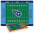 Tennessee Titans Football Field Icon Glass Top Cutting Board & Knife Set, (Parawood & Bamboo)