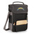 Los Angeles Chargers Duet Wine & Cheese Tote, (Black with Gray Accents)