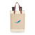Miami Dolphins Pinot Jute 2 Bottle Insulated Wine Bag, (Beige)