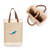 Miami Dolphins Pinot Jute 2 Bottle Insulated Wine Bag, (Beige)