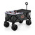 Chicago Bears Adventure Wagon Elite All-Terrain Portable Utility Wagon, (Dark Gray)