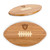 Las Vegas Raiders Touchdown! Football Cutting Board & Serving Tray, (Bamboo)