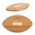Los Angeles Chargers Touchdown! Football Cutting Board & Serving Tray, (Bamboo)