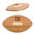New York Giants Touchdown! Football Cutting Board & Serving Tray, (Bamboo)