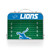 Detroit Lions Concert Table Mini Portable Table, (Charcoal Wood Grain)