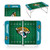 Jacksonville Jaguars Concert Table Mini Portable Table, (Charcoal Wood Grain)