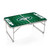 New York Jets Concert Table Mini Portable Table, (Charcoal Wood Grain)
