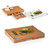 Green Bay Packers Concerto Glass Top Cheese Cutting Board & Tools Set, (Bamboo)