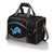 Detroit Lions Malibu Picnic Basket Cooler, (Black with Gray Accents)