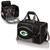 Green Bay Packers Malibu Picnic Basket Cooler, (Black with Gray Accents)