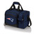 New England Patriots Malibu Picnic Basket Cooler, (Navy Blue with Black Accents)