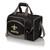 New Orleans Saints Malibu Picnic Basket Cooler, (Black with Gray Accents)