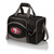 San Francisco 49ers Malibu Picnic Basket Cooler, (Black with Gray Accents)