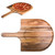 Los Angeles Chargers Acacia Pizza Peel Serving Paddle, (Acacia Wood)