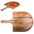 Minnesota Vikings Acacia Pizza Peel Serving Paddle, (Acacia Wood)