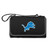 Detroit Lions Blanket Tote Outdoor Picnic Blanket, (Black with Black Exterior)