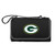Green Bay Packers Blanket Tote Outdoor Picnic Blanket, (Black with Black Exterior)