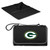 Green Bay Packers Blanket Tote Outdoor Picnic Blanket, (Black with Black Exterior)