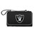 Las Vegas Raiders Blanket Tote Outdoor Picnic Blanket, (Black with Black Exterior)