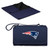 New England Patriots Blanket Tote Outdoor Picnic Blanket, (Navy Blue with Black Flap)