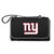 New York Giants Blanket Tote Outdoor Picnic Blanket, (Black with Black Exterior)