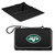 New York Jets Blanket Tote Outdoor Picnic Blanket, (Black with Black Exterior)