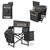 New Orleans Saints Fusion Camping Chair, (Dark Gray with Black Accents)
