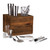 New Orleans Saints Madison Acacia Tabletop Bar Set, (Acacia Wood)