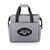 New York Jets On The Go Lunch Bag Cooler, (Heathered Gray)