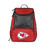 Kansas City Chiefs PTX Backpack Cooler, (Red with Gray Accents)