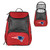 New England Patriots PTX Backpack Cooler, (Red with Gray Accents)