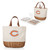 Chicago Bears Promenade Picnic Basket, (Beige Canvas)