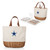 Dallas Cowboys Promenade Picnic Basket, (Beige Canvas)