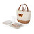 Washington Commanders Promenade Picnic Basket, (Beige Canvas)