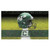 New York Jets Crumb Rubber Door Mat Oval Jets Primary Logo Green
