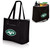 New York Jets Tahoe XL Cooler Tote Bag, (Black)