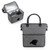 Carolina Panthers Urban Lunch Bag Cooler, (Gray with Black Accents)