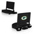 Green Bay Packers Gridiron Stadium Seat, (Black)