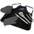 Buffalo Bills BBQ Apron Tote Pro Grill Set, (Black with Gray Accents)