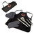 Chicago Bears BBQ Apron Tote Pro Grill Set, (Black with Gray Accents)