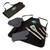 New York Jets BBQ Apron Tote Pro Grill Set, (Black with Gray Accents)