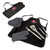 San Francisco 49ers BBQ Apron Tote Pro Grill Set, (Black with Gray Accents)