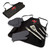 Tampa Bay Buccaneers BBQ Apron Tote Pro Grill Set, (Black with Gray Accents)