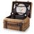 Pittsburgh Steelers Champion Picnic Basket, (Black with Brown Accents)