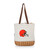 Cleveland Browns Pico Willow and Canvas Lunch Basket, (Natural Canvas)